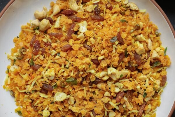 Lentil Trail Mix, 3 Ways (16 grams protein per serving!) Savory Lentil Granola 5115.jpg