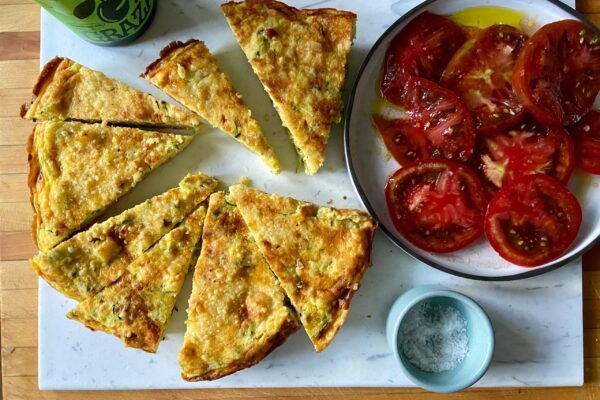 Tortilla Española With Tomato Salad spanish tortilla espanol easy scaled.jpg