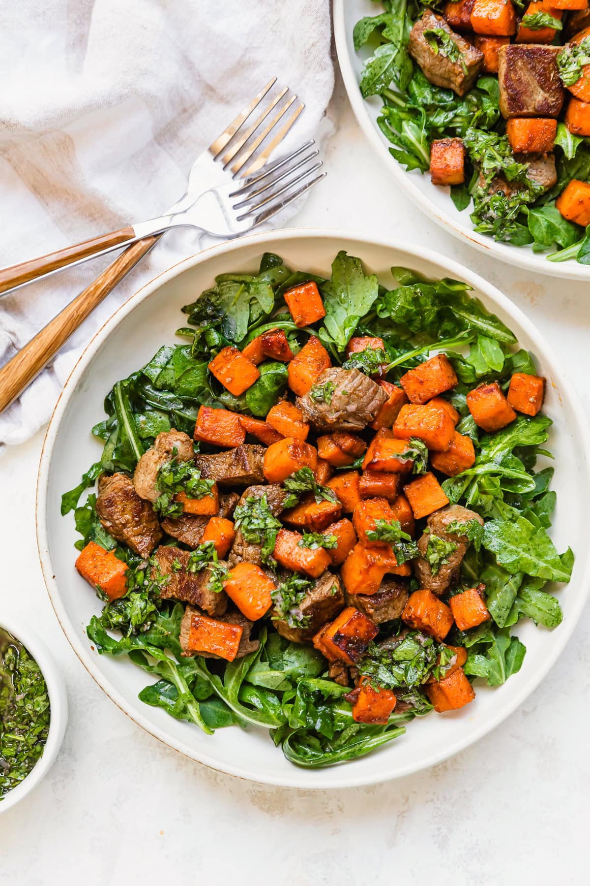 Steak Salad with Sweet Potatoes and Chimichurri 13.jpg