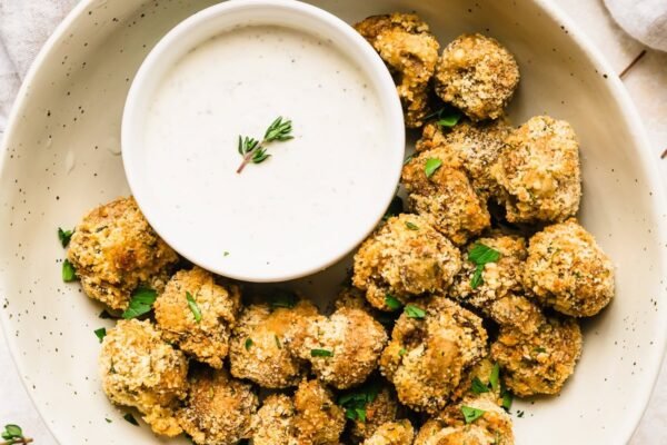 Air Fryer Mushrooms – Skinnytaste Air Fryer Breaded Mushrooms 8.jpg