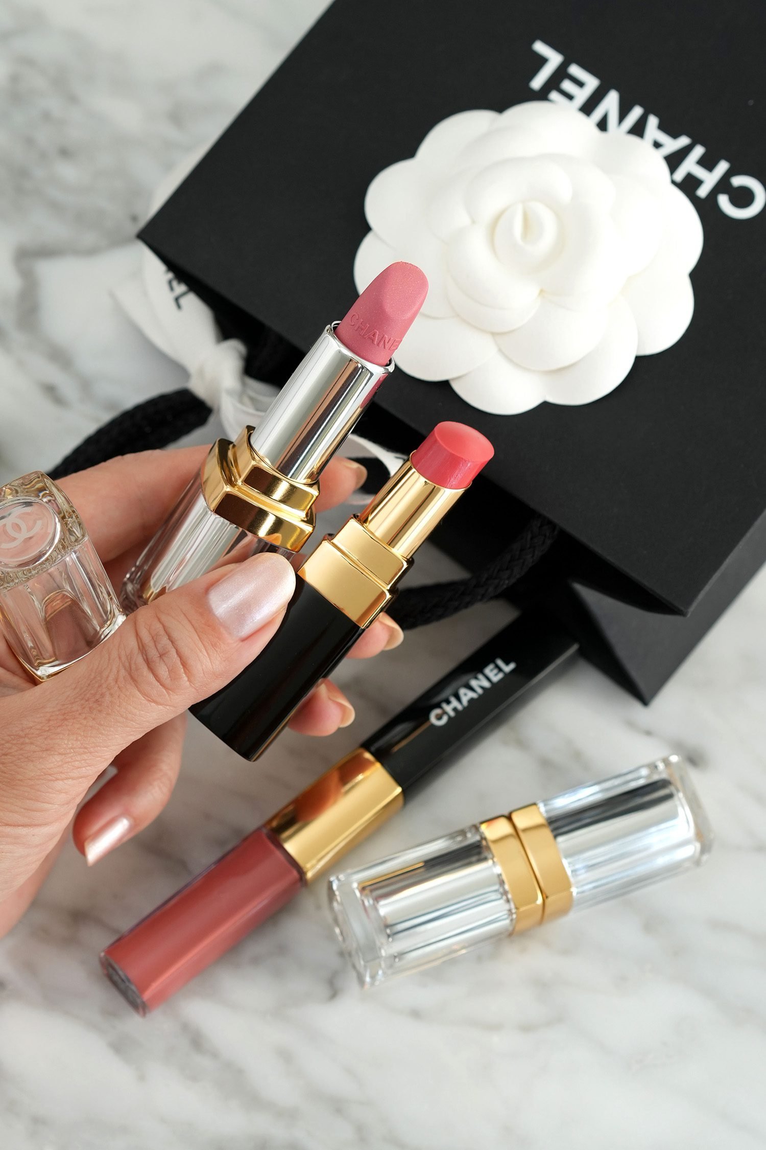 Chanel Lip Haul 31 LeRouge RougeCocoFlash LeRougeDuoUltraTenue.jpg