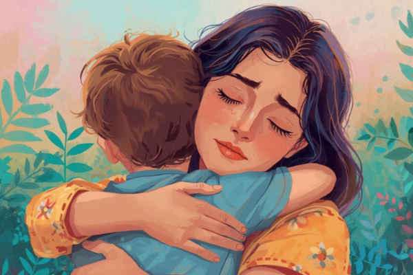 Mom hugging son.png