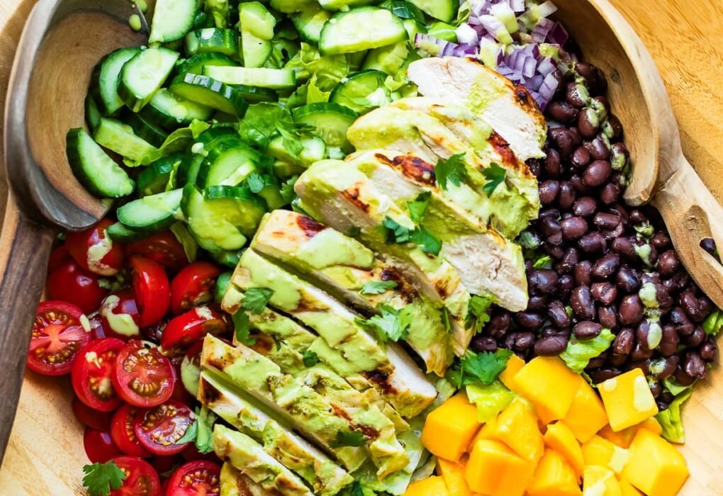 Grilled Chicken Salad with Cilantro Lime Dressing 14.jpg